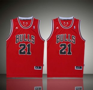 Maillot De Basket Chicago Bulls Caron Butler 21 Tissus Sportif Fans Edition Rouge